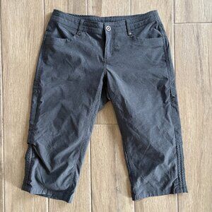 Kuhl Trekr Kapri Pants Women's Size 4 Grey Outdoor Hiking Comfort